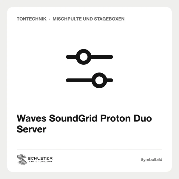 Waves SoundGrid Proton Duo Server