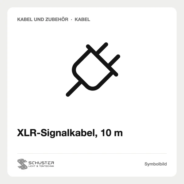 XLR-Signalkabel, 10 m